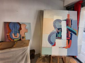 Oils on canvas by Oriol Mora Paintings